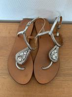 Zilveren lederen sandalen Les Tropeziennes maat 39, Overige kleuren, Zo goed als nieuw, Les tropiziennes, Sandalen of Muiltjes
