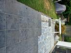 Blauwe hardsteen 40 x 40 x 2,5, Tuin en Terras, Tegels en Klinkers, Ophalen, Gebruikt, Terrastegels, Natuursteen