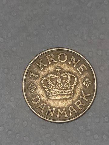 Munt 1 Krone Denemarken 1938 — Zeer goede conditie (TB)  beschikbaar voor biedingen