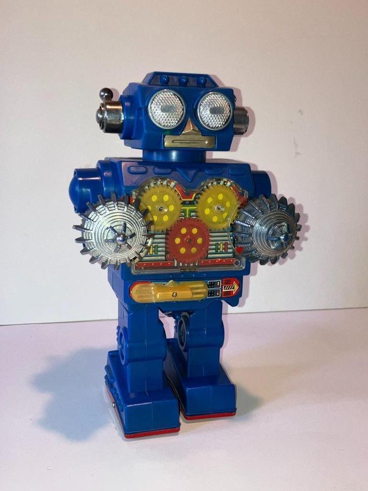 Graafmachinerobot vintage Japan Goldorak Goldrake-batterij u, Antiek en Kunst, Antiek | Speelgoed, Ophalen of Verzenden