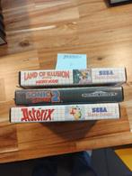 5 jeux pour consoles Sega Master (divers), Master System, Utilisé, Enlèvement ou Envoi
