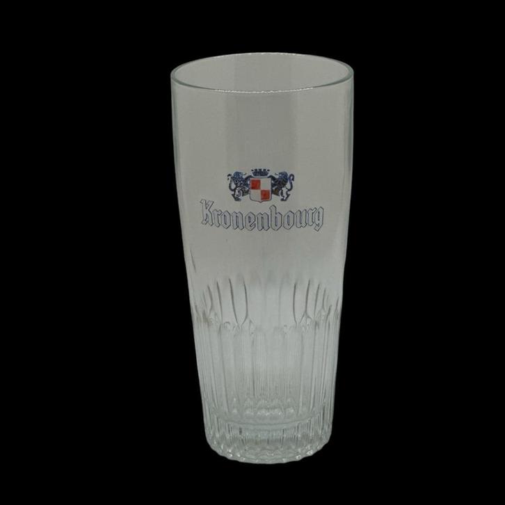Kronenbourg-glazen, Verzamelen, Biermerken, Gebruikt, Glas of Glazen, Overige merken, Ophalen of Verzenden
