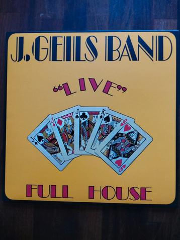 J.GEILS BAND  "LIVE"  FULL HOUSE 