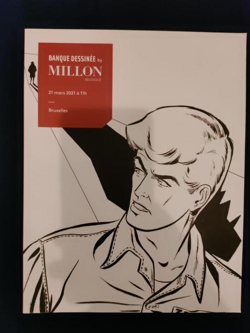 livre Millon Banque dessinée 21 mars 2021, Boeken, Kunst en Cultuur | Beeldend, Zo goed als nieuw, Schilder- en Tekenkunst, Ophalen of Verzenden
