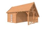 Cabane de jardin Douglas Classico 2 : 600 x 400 cm, Goedkooptuinhuis, Classico 2, douglas hout, overkapping., Envoi, Neuf