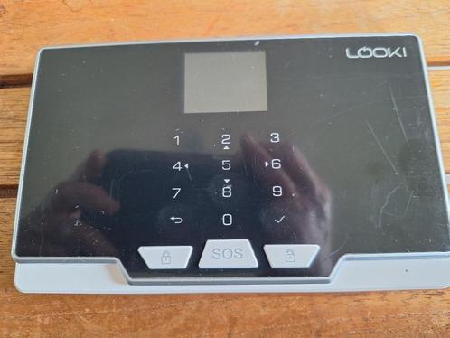 LOOKI alarmsysteem., Doe-het-zelf en Bouw, Alarmsystemen, Gebruikt, Compleet systeem, Beweging, Draadloos, Afstandsbediening, Ophalen of Verzenden