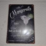 Cocktail  MARGARITA 20cmx30cm, Ophalen of Verzenden, Nieuw, Reclamebord