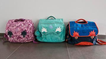 Kipling boekentas type Iniko, Enlèvement, Utilisé