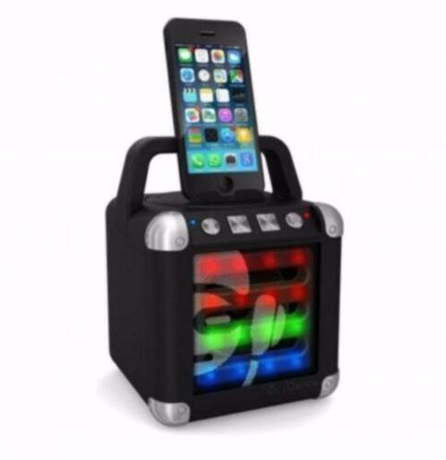 iDance 2 CM-2 BLK Mini Cube 2 Bluetooth Speaker. Portable, TV, Hi-fi & Vidéo, Enceintes, Neuf, Enlèvement ou Envoi