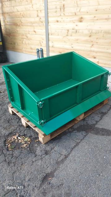 NIEUWE grondbak-transportbak 100cm-120cm! TOPPER! beschikbaar voor biedingen
