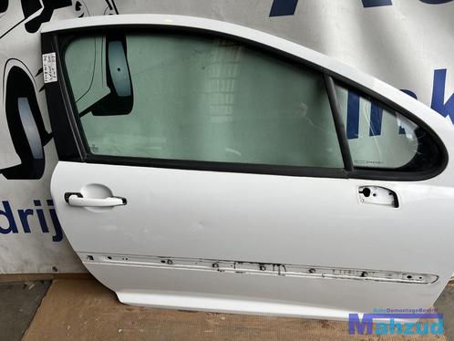 PEUGEOT 207 WIT Rechts rechter deur portier 3 deurs, Auto-onderdelen, Carrosserie, Deur, Peugeot, Gebruikt