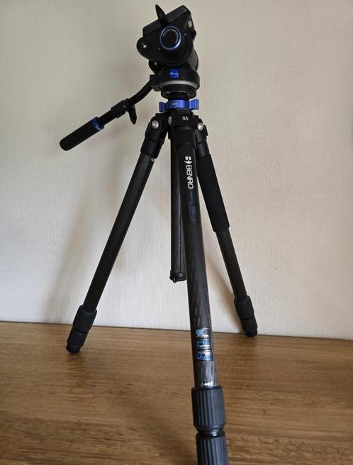 Benro carbon statief Mach 3+ Benro S 6 PRO balhoofd, Audio, Tv en Foto, Fotografie | Statieven en Balhoofden, Nieuw, Balhoofd