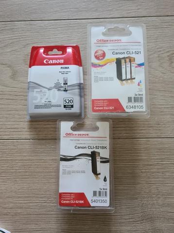Canon CLI-inktpatronen beschikbaar voor biedingen