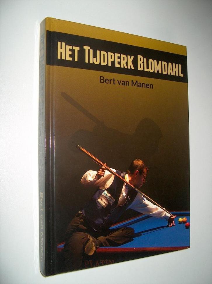 Het tijdperk Blomdahl - Bert van Manen - Biljart driebanden, Boeken, Sportboeken, Nieuw, Denksport, Ophalen of Verzenden