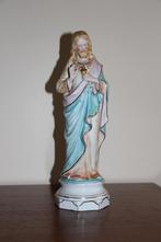 Biscuit porselein beeld christus, Antiek en Kunst, Ophalen