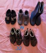 Kinderschoenen maat 32 en 34, Gebruikt, Schoenen, Jongen, Diverse merken