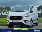 Ford TRANSIT CUSTOM L1 Airco Navi 130Pk!, Auto's, Bestelwagens en Lichte vracht, Wit, Bedrijf, Ford, Cruise Control