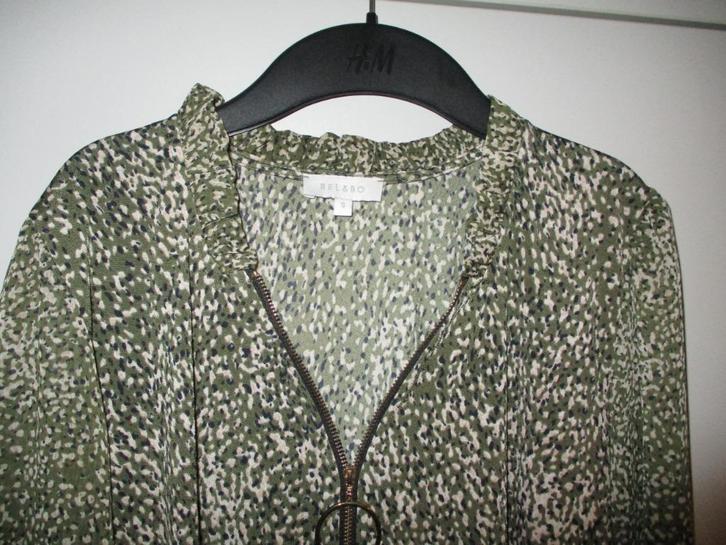 Mooie blouse, maat S, nieuw, Bel&Bo, Kleding | Dames, Blouses en Tunieken, Nieuw, Maat 36 (S), Groen, Verzenden