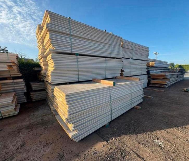 Grote partij sandwichpanelen wandbeplating isolatie platen, Doe-het-zelf en Bouw, Platen en Panelen, Zo goed als nieuw, Ophalen