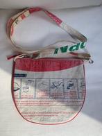 Sac à main Fair Trade en matière recyclée, Ophalen, Zo goed als nieuw, Rood, Handtas