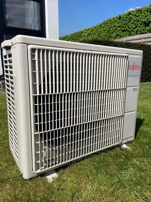 Airco Fujitsu R32, Elektronische apparatuur, Airco's, Gebruikt, Wandairco, 60 tot 100 m³, 2 snelheden, Afstandsbediening, Ophalen