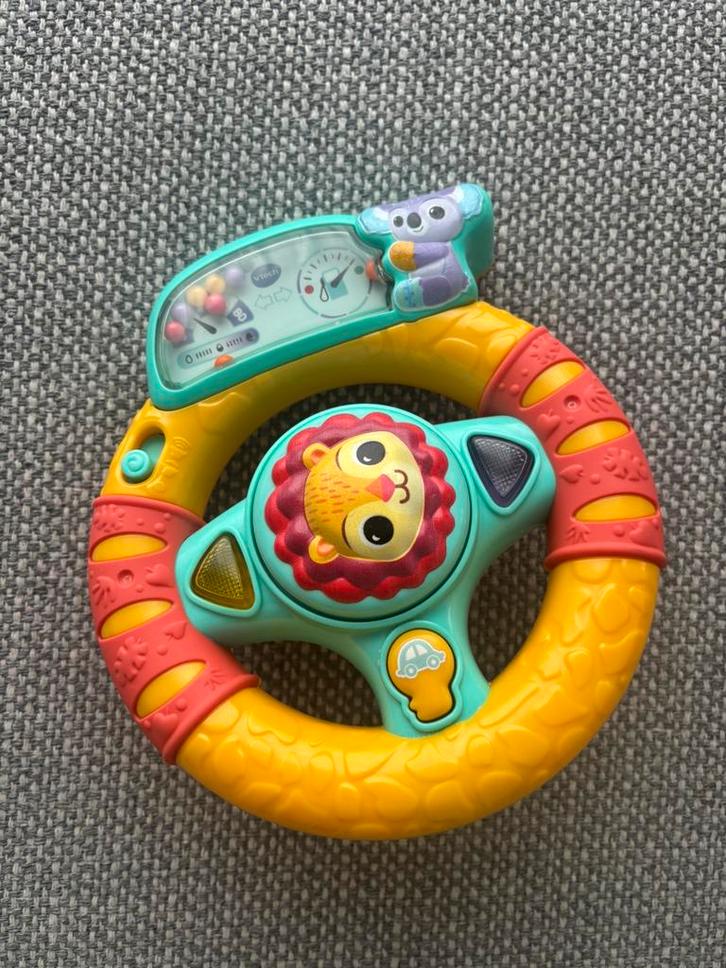 Vtech stuur toeter en draai 6m-3jaar, Kinderen en Baby's, Speelgoed | Vtech, Zo goed als nieuw, Ophalen