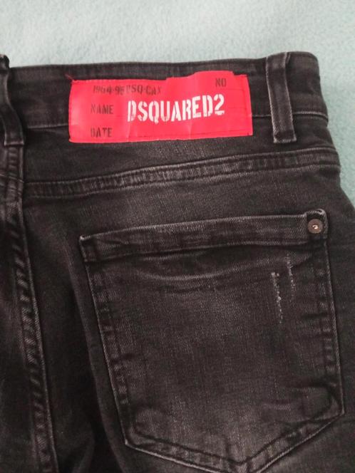 Dsquared2 model Cool Guy Jean zwart Mt 46 zgan, Kleding | Heren, Spijkerbroeken en Jeans, Zo goed als nieuw, Zwart, Ophalen of Verzenden