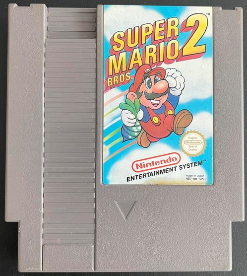 Super Mario Bros 2 PAL, Games en Spelcomputers, Games | Nintendo NES, Zo goed als nieuw, Ophalen of Verzenden