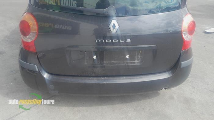 Achterbumper van een Renault Modus (NV676), Auto-onderdelen, Carrosserie, Bumper, Renault, Gebruikt, 3 maanden garantie