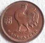 MADAGASCAR; ZEER MOOIE 50 CENTIMES 1943 SA KM1, Postzegels en Munten, Munten | Afrika, Verzenden, Overige landen, Losse munt