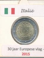 Italie - 2 €uro - 30 jaar Europese vlag - 2015, Verzenden, Italië, 2 euro, Losse munt