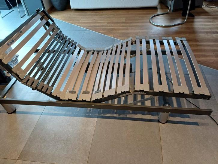 Sommier électrique Bultex 90 x 200 + matelas Emma, Maison & Meubles, Chambre à coucher | Matelas & Sommiers, Comme neuf, Sommier