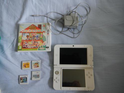 Nintendo 3DS XL blanche, Consoles de jeu & Jeux vidéo, Consoles de jeu | Nintendo 2DS & 3DS, Comme neuf, 3DS, Blanc, Avec jeux