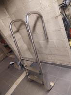 Zwembadtrap, Ophalen