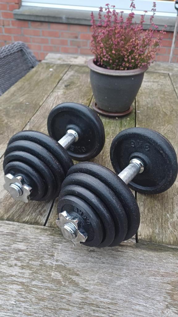 Verstelbare Dumbbell set, Sport en Fitness, Fitnessmaterialen, Ophalen
