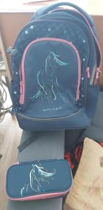 Schoolrugzak en pennenzak, Ophalen, Zo goed als nieuw