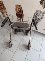 Tribune deambulateur pliable avec 4 roues et freins NEUF, Ophalen, Opvouwbaar