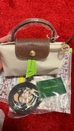 Longchamp xs mini bag beige, Verzenden, Nieuw, Beige, Schoudertasje