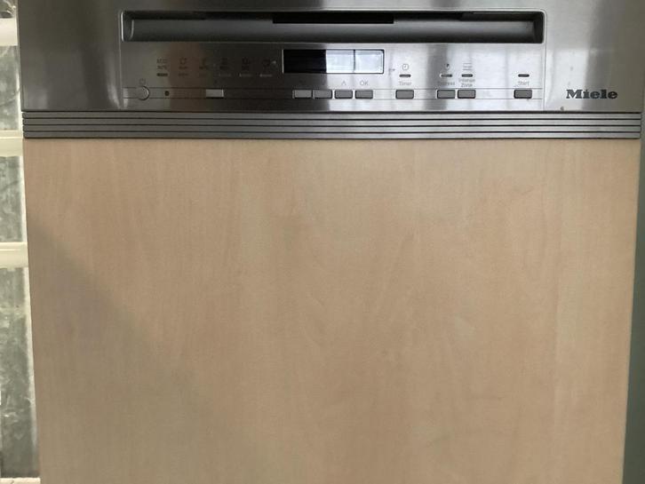 MIELE INBOUW VAATWASSER +GARANTIE automatische opening, Electroménager, Lave-vaisselle, Comme neuf, Encastré, 85 à 90 cm, 45 à 60 cm