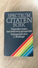 Spectrum citatenboek, Utilisé, Enlèvement ou Envoi