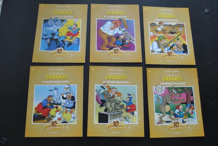 Complete collectie DE BESTE 10 VOLGENS Avonturen van URBANUS, Boeken, Stripverhalen, Zo goed als nieuw, Meerdere stripboeken, Ophalen of Verzenden