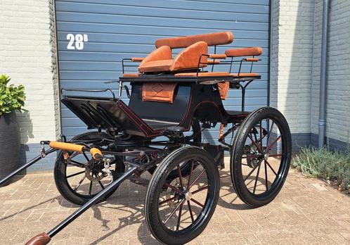 Presentatie wagen spider dressuurwagen, Dieren en Toebehoren, Rijtuigen en Koetsen, Gebruikt, Overige typen, Paard of Pony