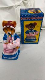 Petit ours affamé avec boîte d'origine en très bon état, Antiquités & Art, Enlèvement