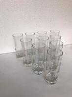 10 waterglazen of longdrink glazen, Verzamelen, Glas en Drinkglazen, Ophalen, Gebruikt