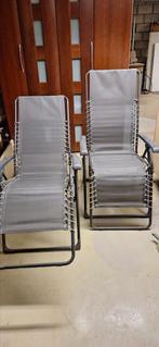 x 2 camping stoelen relax inklapbaar, Ophalen of Verzenden