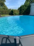 Zwembad Intex + warmtepomp te koop, 300 cm of meer, 400 cm of meer, Rond, Opzetzwembad