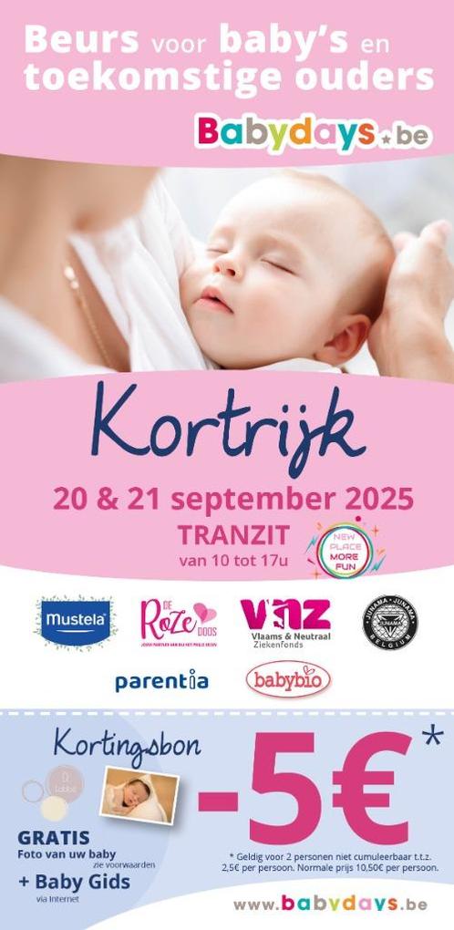 Babydays kortrijk 20-21 september 2025, Kinderen en Baby's, Kinderwagens en Combinaties, Nieuw, Kinderwagen, Overige merken, Duowagen