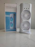 Nieuwe dubbele bureauventilator met rookmachine!, Ophalen, Nieuw