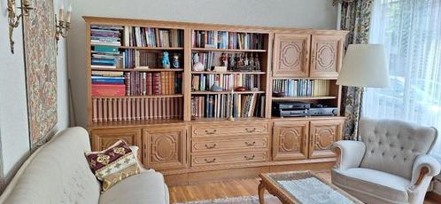 eiken boekenkasten, Huis en Inrichting, Kasten | Boekenkasten, Zo goed als nieuw, 200 cm of meer, 150 tot 200 cm, 25 tot 50 cm