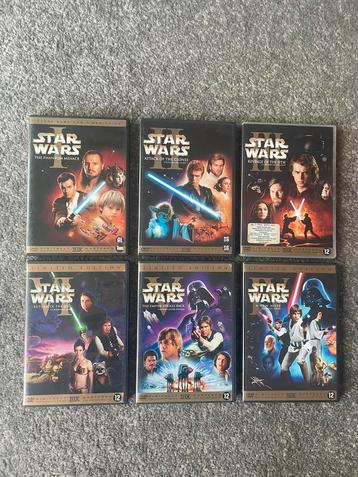 Volledige serie star wars 1-6 beschikbaar voor biedingen